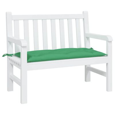 vidaXL Garden Bench Cushion Green 39.4"x19.7"x2.8" Oxford Fabric