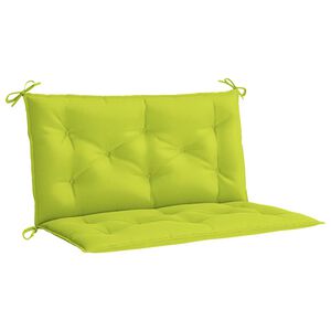 vidaXL Garden Bench Cushion Set of 2 Bright green