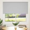 vidaXL Roller Blind Light Grey Polyester, Aluminum 65x69 in
