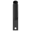 vidaXL Flag Pole Holder Black 10.5 x 7.5 x 0.2 cm Steel