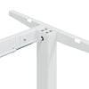 vidaXL Standing Desk Frame White Steel