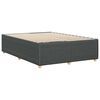 vidaXL Bed Frame Dark Grey