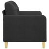 vidaXL 2-seater Sofa Black Polyester fabric, Metal, Textilene