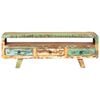vidaXL TV Cabinet Mix color finishing Reclaimed wood 46.1 x 11.8 x 16.1 in