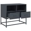 vidaXL TV Cabinet Anthracite Steel Medium TV Cabinet Rectangular