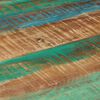 vidaXL Dining Table Multicolor Solid reclaimed wood Medium Sleek