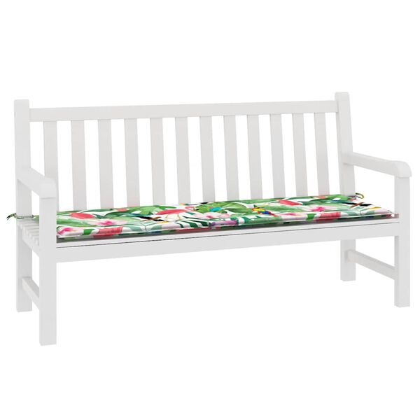 vidaXL Patio Bench Cushion Multicolour 59.1x19.7x1.6" Oxford Fabric