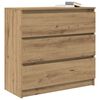 vidaXL Sideboard Artisan Oak Engineered Wood Medium Sideboard