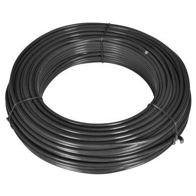 vidaXL Fence Line Wire 180.4' 0.08"/0.12" Steel Gray