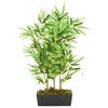 vidaXL Artificial Bamboo Tree 500 Leaves 31.5" Green
