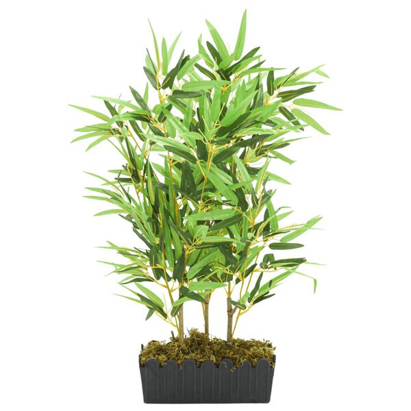 vidaXL Artificial Bamboo Tree 500 Leaves 31.5" Green