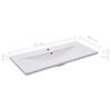 vidaXL Bathroom Furniture Set High gloss white
