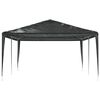 vidaXL Party Tent Anthracite Polyethylene, Steel Large