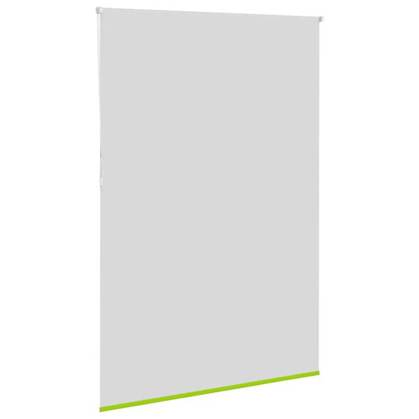 vidaXL Roller Blind Leaves Green 100% Polyester 65 x 82.7 in