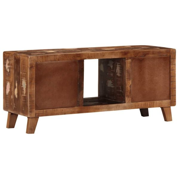 vidaXL TV Cabinet Reclaimed Wood Color Solid reclaimed wood Medium