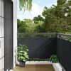 vidaXL Balcony Screen Anthracite 29.5x118.1" Oxford Fabric