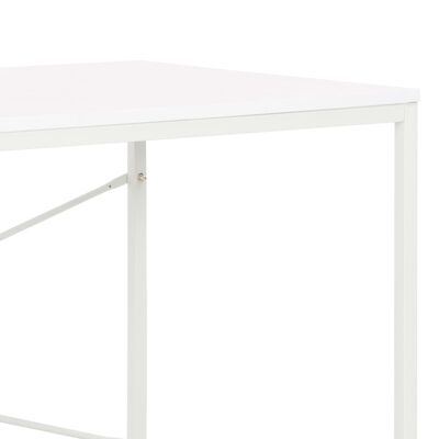 vidaXL Computer Desk White 47.2"x23.6"x27.6"