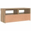 vidaXL TV Cabinet Artisan Oak Engineered Wood Medium TV Cabinet