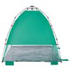 vidaXL Beach Tent 2-Person Sea Green Quick Release Waterproof