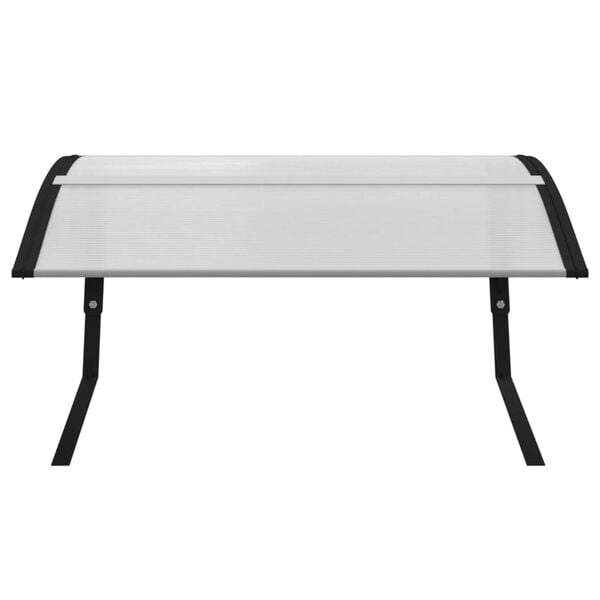 vidaXL Robot Mower Garage Black Polycarbonate Small Durable