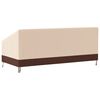 vidaXL Bench Cover Beige and Brown 600D Oxford Fabric With PVC Coating