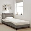 vidaXL Bed Taupe