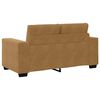 vidaXL Sofa Brown 62.99 x 30.31 x 32.28 in Fabric