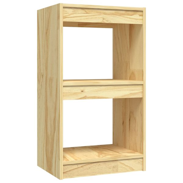 vidaXL Book Cabinet Pine Solid pinewood Standard Book Cabinet