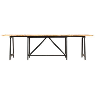 vidaXL Extendable Dining Table 110.2"x31.5"x29.5" Solid Mango Wood