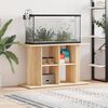 vidaXL Aquarium Stand Sonoma Oak Engineered Wood