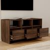 vidaXL TV Cabinet Brown Oak Engineered Wood Medium TV Cabinet
