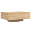 vidaXL Coffee Table Sonoma oak Engineered wood 33.5 x 21.7 x 12.2 in