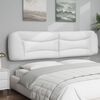vidaXL Headboard Cushion White