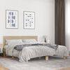 vidaXL Bed Frame Sonoma oak Engineered wood Super King Modern