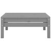 vidaXL Garden Lounge Set Gray Solid Pine Wood Large Modular
