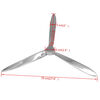 vidaXL Propeller Silver Aluminum 27.6 in Decorative Inlays Propeller