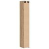 vidaXL Slim Storage Cabinet artisan oak 30 x 42.5 x 225 cm