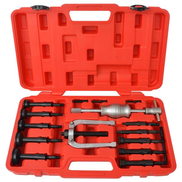 vidaXL 16 Piece Insert Bearing Puller Set