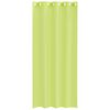 vidaXL Voile Curtains with Grommets 2 pcs Apple Green 55.1x88.6"