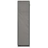 vidaXL Wardrobe Grey Non-woven fabric Medium Collapsible Wardrobe