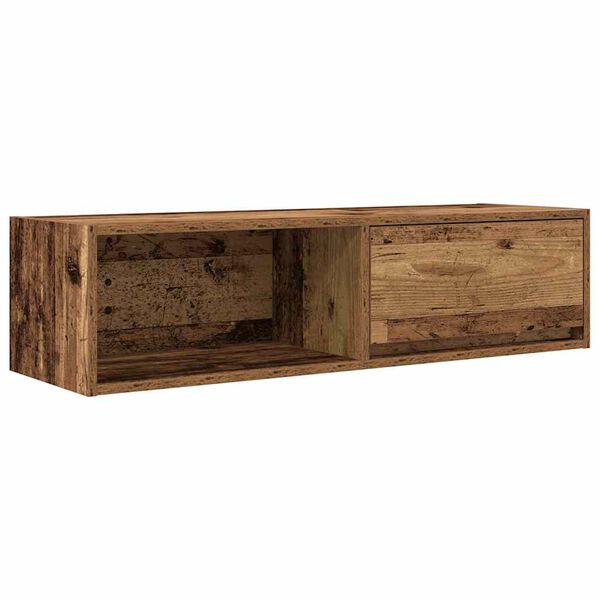 vidaXL TV Cabinet Old Wood Engineered Wood Medium TV Cabinet