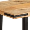 vidaXL Console Table 55.1"x13.8"x27.6" Solid Wood Mango