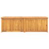 vidaXL Garden Box Natural Teak Solid Teak Wood 68.9 in x 19.7 in x 21.7 in