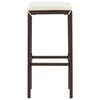 vidaXL Garden Bar Set Brown Solid Acacia Wood 7 Piece Set