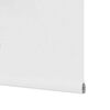 vidaXL Shower Roller Blind White PEVA 35.4x94.5 in Adjustable Armrests