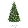 vidaXL Christmas Tree Green PVC 82.7 in Fake Christmas Tree