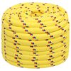 vidaXL Boat Rope Yellow 0.79 " 164.0 ' Polypropylene