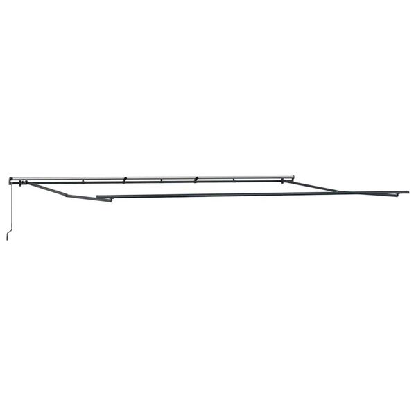 vidaXL Awning Manual Anthracite 236.2" x 118.1" Metal