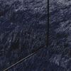 vidaXL Shaggy Rug Navy Polyester Large Foldable Area Rug Square