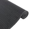 vidaXL Rug Grey Bamboo, Polypropylene 31.5 x 157.5 in